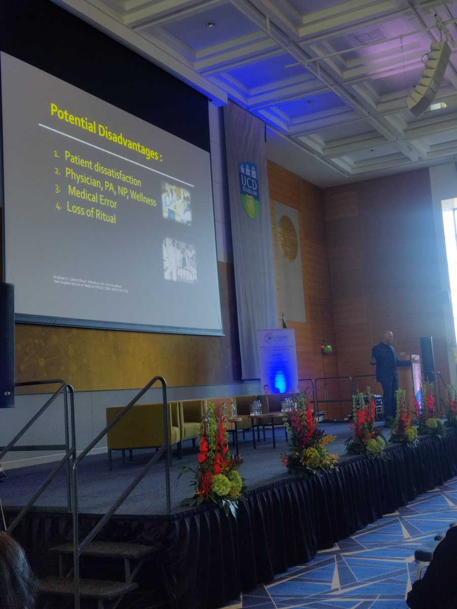 Had the privilege of meeting Prof Abraham Verghese @cuttingforstone - infectious disease physician and best-selling author, who spoke at the <a href="/centric_health/">Centric Health GP</a> conference over the weekend. 

Thanks for supporting #physicianassociate !