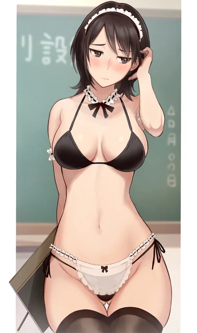 創設祭で生徒より目立ってしまう麻耶ちゃん先生(29) 