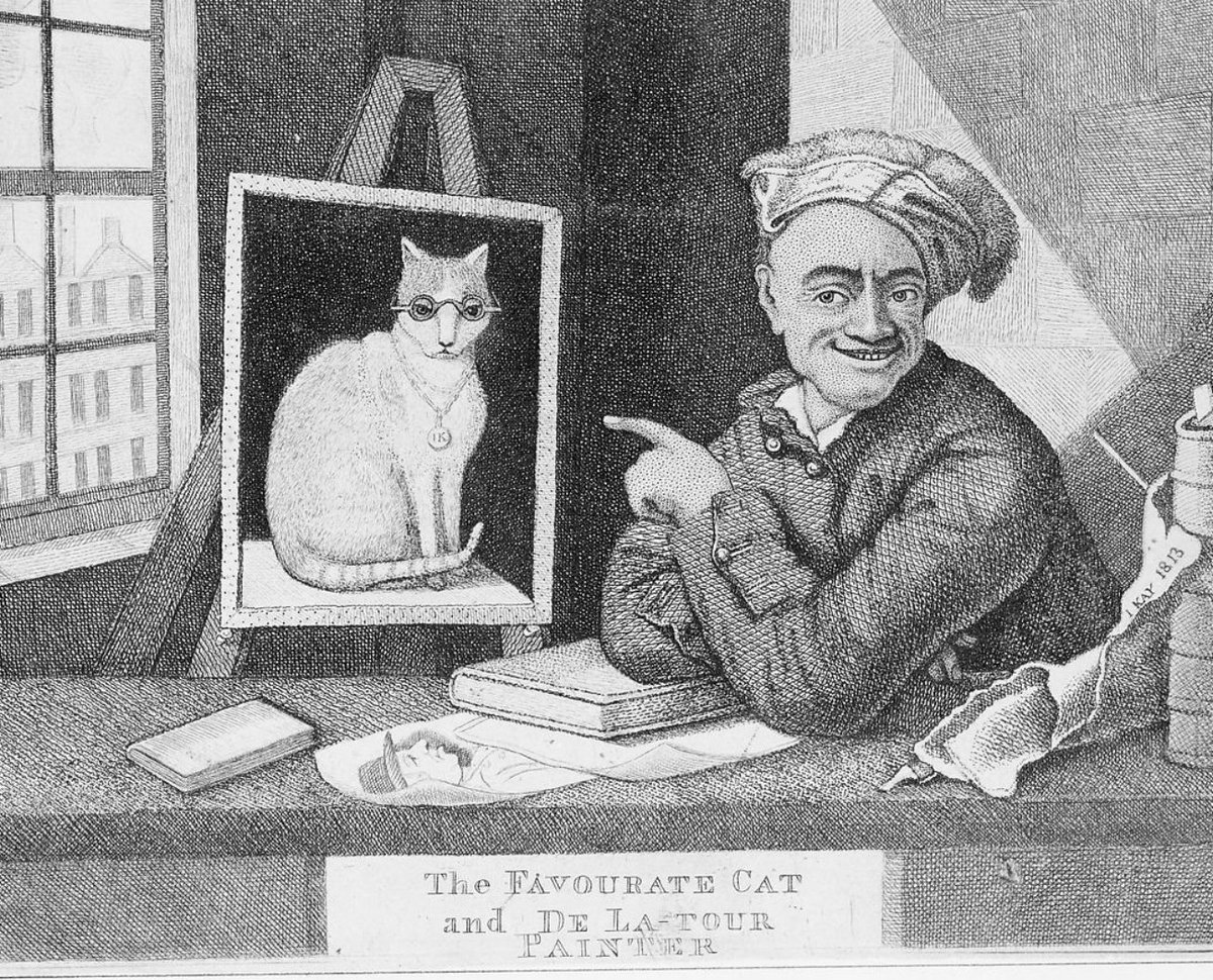 The Favourite Cat and De La-Tour Painter. 1813. metmuseum.org/art/collection…