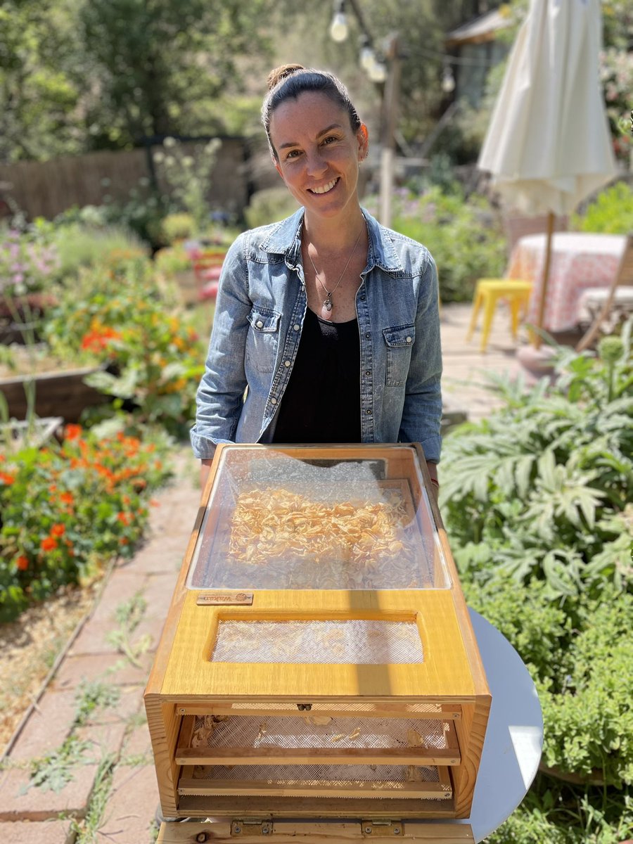 Este sábado tenemos un taller presencial para aprender a cómo armar tu propia deshidratadora solar y además saber cómo sacarle el máximo provecho durante el año. Es todo el día el taller por lo que incluye almuerzo vegano. Más info en chilehuerta.cl 🙏🏻👨🏻‍🌾👩🏻‍🌾