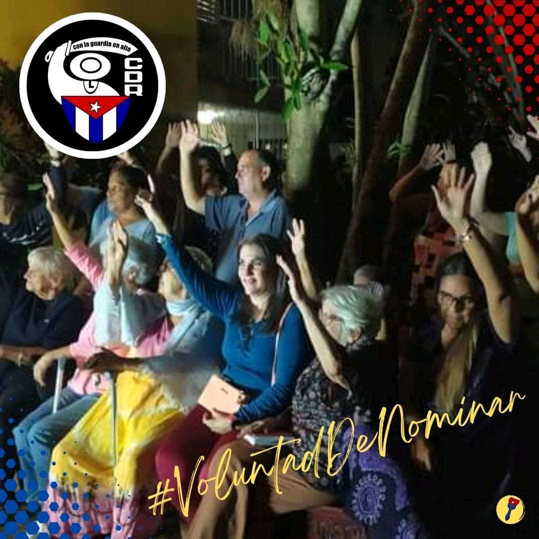 GHNordelo5's tweet photo. Ejercicio de verdadera democracia son las asambleas de nominación de candidatos a Delegados del #PoderPopular #Cuba #CubaNomina #CDRCuba #SoyCederista #SomosDelBarrio https://t.co/UgnJ6M7v9I