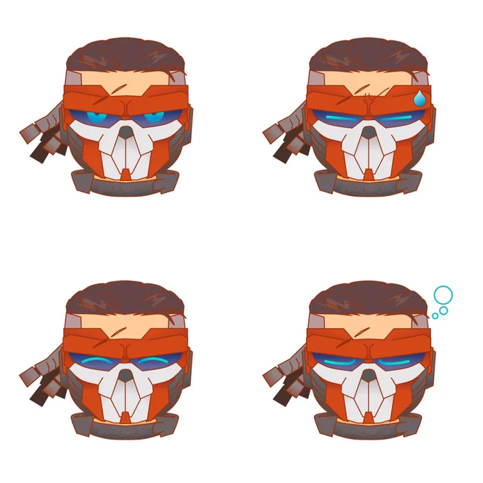 これはPowerPointで描いたフェードくん 