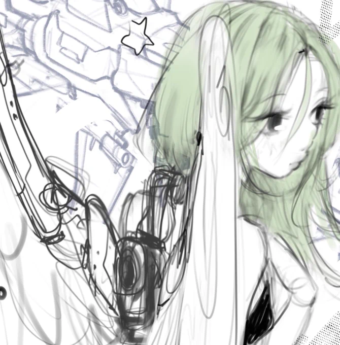 messy wips 