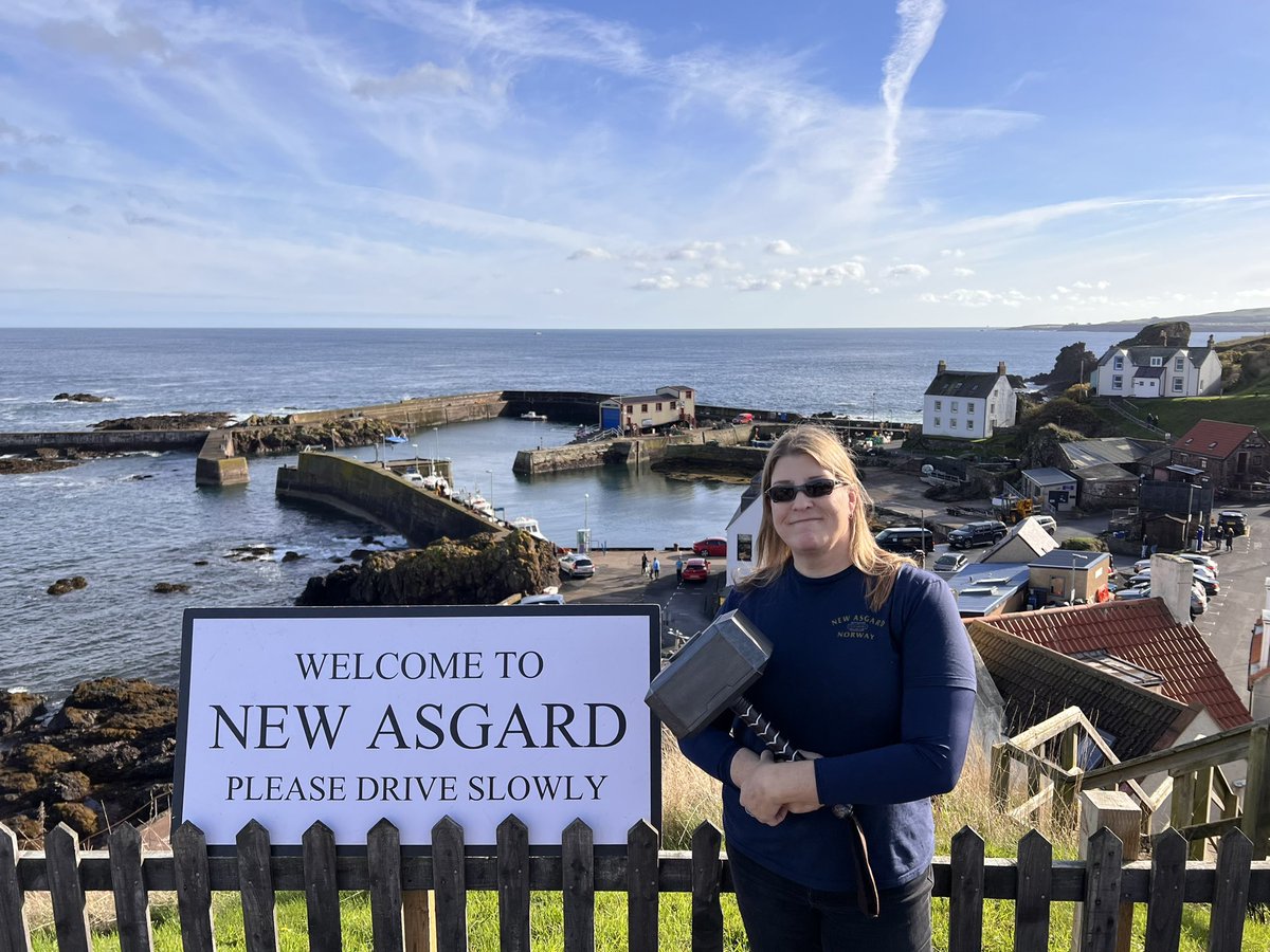 geogrify's tweet photo. Yes, I’m home!
#Thor #NewAsgard #Avengers #StAbbs #Scotland #SetJetters https://t.co/I24vkUtXok