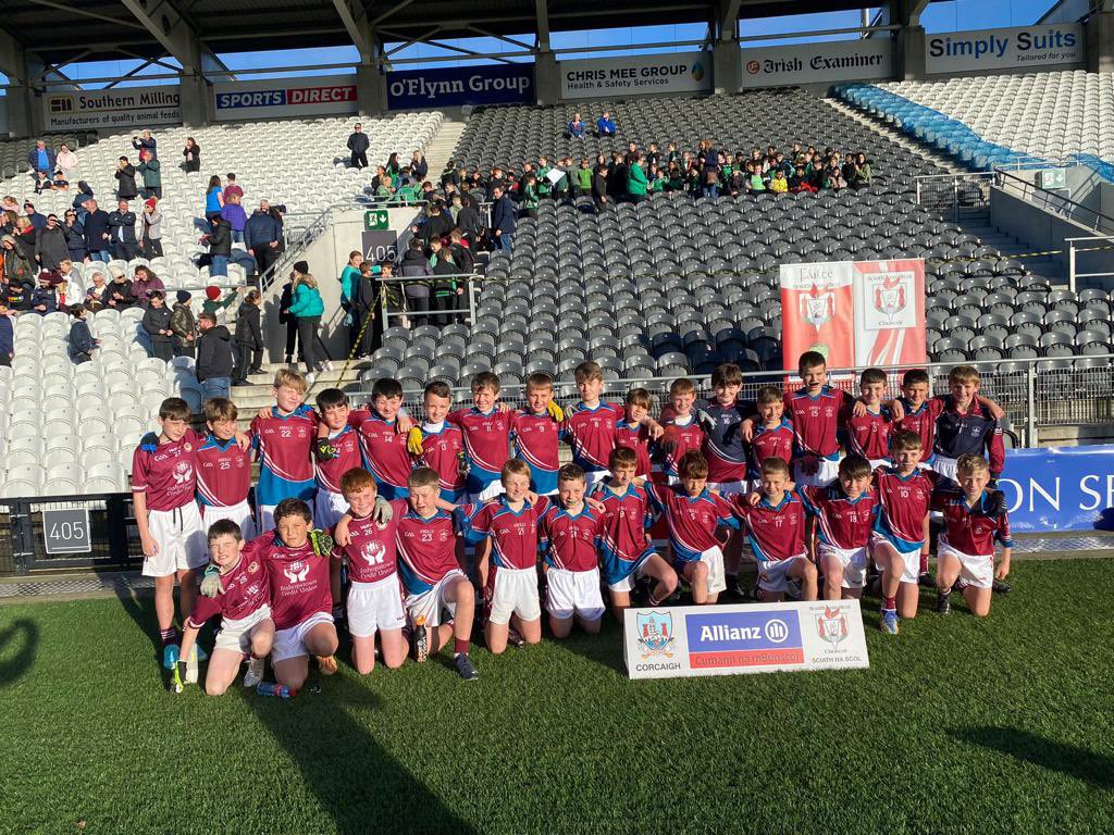 spnaoimhb's tweet image. What a day for these boys and our school. A wonderful display of football from both teams. Thank you @sciathnascol for helping to create such wonderful memories for children all over our county. @cnambnaisiunta @AllianzIreland