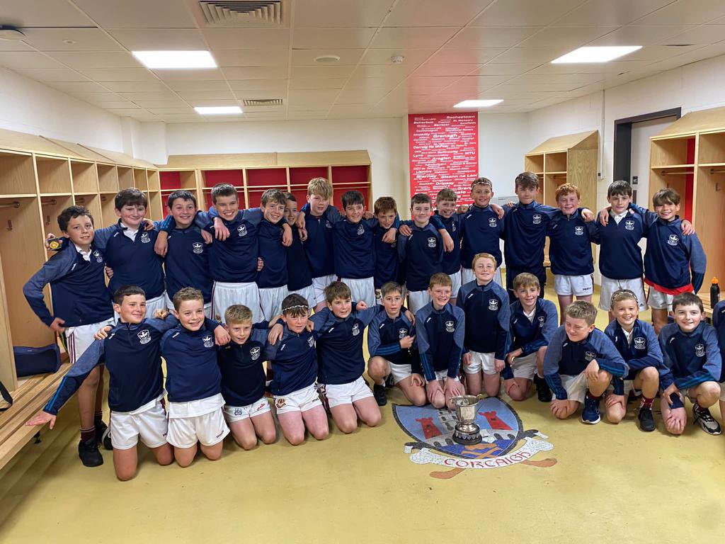 spnaoimhb's tweet image. What a day for these boys and our school. A wonderful display of football from both teams. Thank you @sciathnascol for helping to create such wonderful memories for children all over our county. @cnambnaisiunta @AllianzIreland
