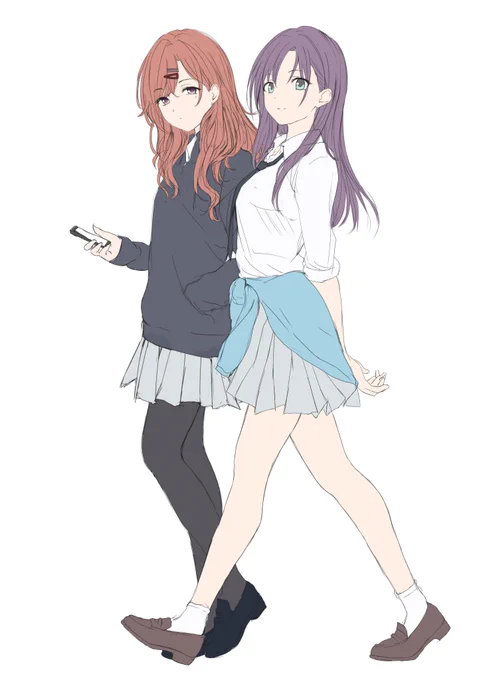そろそろ公式の円香&透のロングヘアだしてほしいだがね～ 