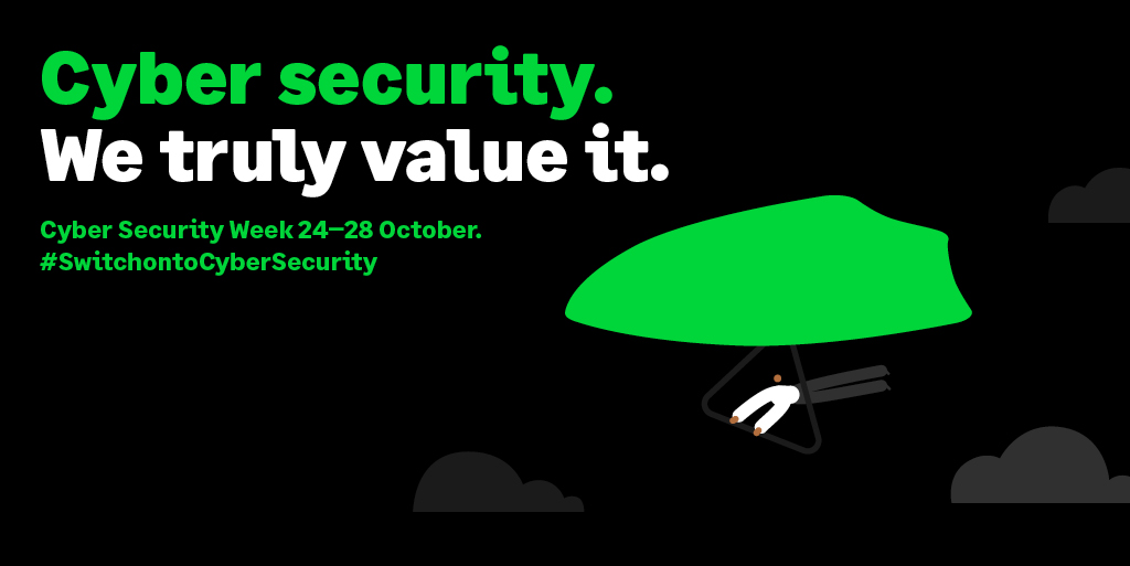 karlboyd76's tweet photo. I'm excited to be supporting Cyber Security Week at Sage! With live sessions, competitions, and events for colleagues to get involved with, Global Security are bringing cyber security to life through our Sage values! 💚 #SwitchontoCyberSecurity https://t.co/wVAkhgMfEN