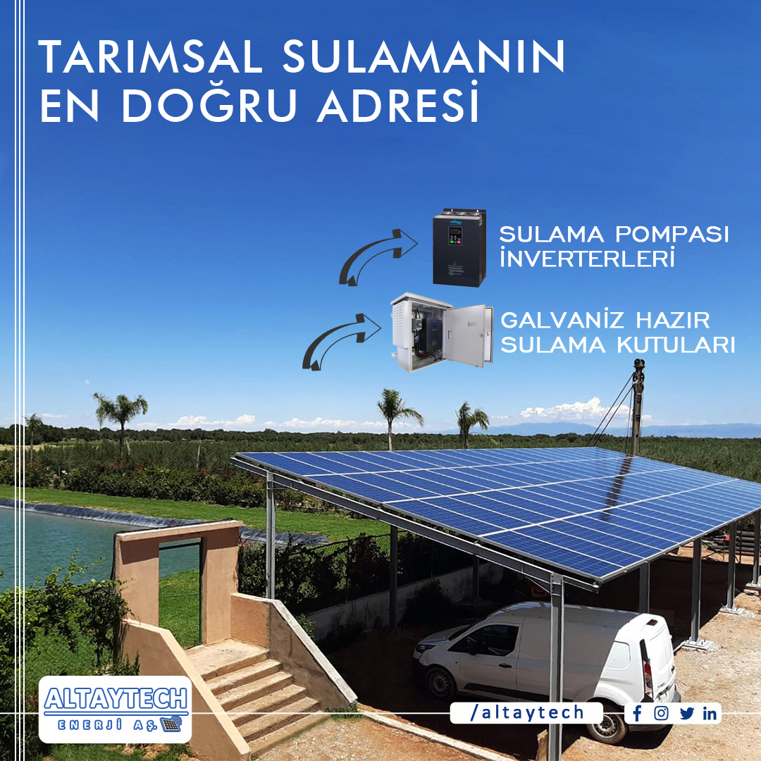 Altaytech solar sistem ürünlerinin tedariğinde her zaman en uygun fiyat garantisi ile yanınızda... #güneşpaneli #solarpanel #güneşenerjisi #elektriküretimi #güneşenerjilisulama #solarwaterpumping #güneşpanelisulama #solarenergy #solarpower #powersolar #solar