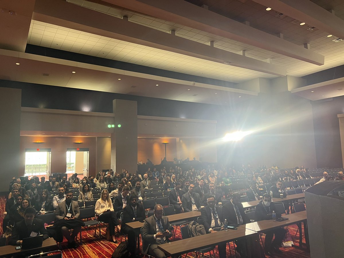 MN_GIMD's tweet photo. View from the platform! The passion &amp; interest for GI is palpable in this audience! @AmCollegeGastro #ACG2022 @BilalMohammadMD @JPAchkarMD @AdamEhrlichMD @LinChangMD @NickMcDonaldMD @aileenbui @AchuoEgbeMD https://t.co/ygJAq89aPN