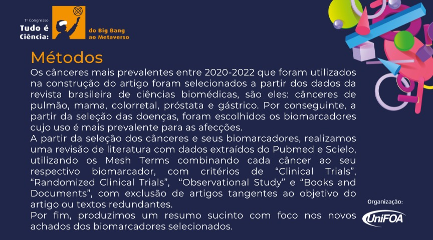 LagebUnifoa's tweet photo. Em nosso estudo, concluímos que os biomarcadores de câncer CA 15.3, HER2,CEA, PSA e CA72-4,sofreram atualizações conceituais importantes nos últimos 5 anos, o que implicou, dessa forma, em avanços significativos no diagnóstico e prognóstico do câncer.
@tudoeciencia 
#tudoeciencia https://t.co/7QYmQnq4ui