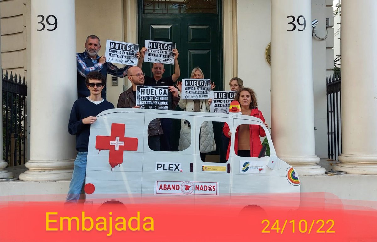 Personal Laboral Exterior (PLEX) Reino Unido tweet media
