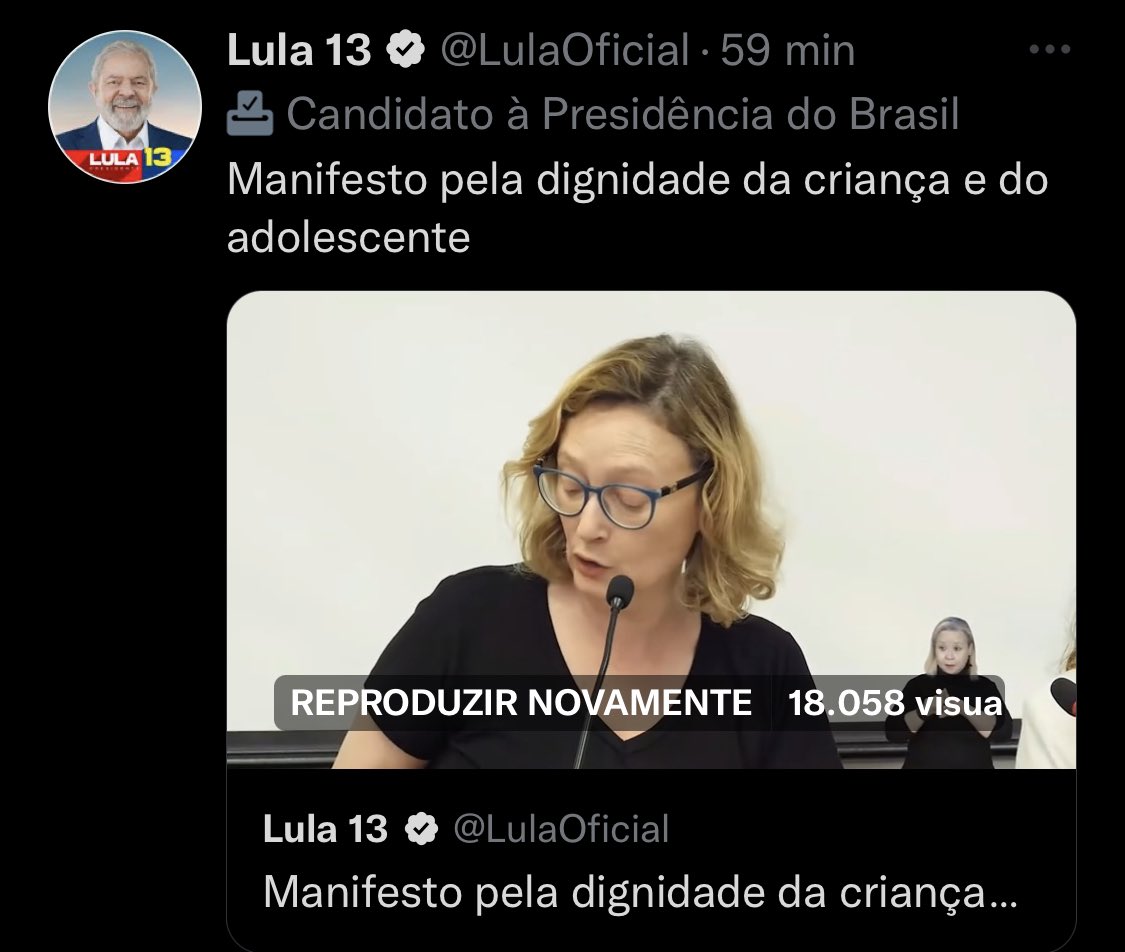 Após defender o assassino estuprador Champinha, esta senhora pode ser ministra da mulher, família e direitos humanos junto com aquele que, nas palavras de Alckmin, quer voltar à cena do crime. Vote Bolsonaro2️⃣2️⃣ e impeça este retrocesso.