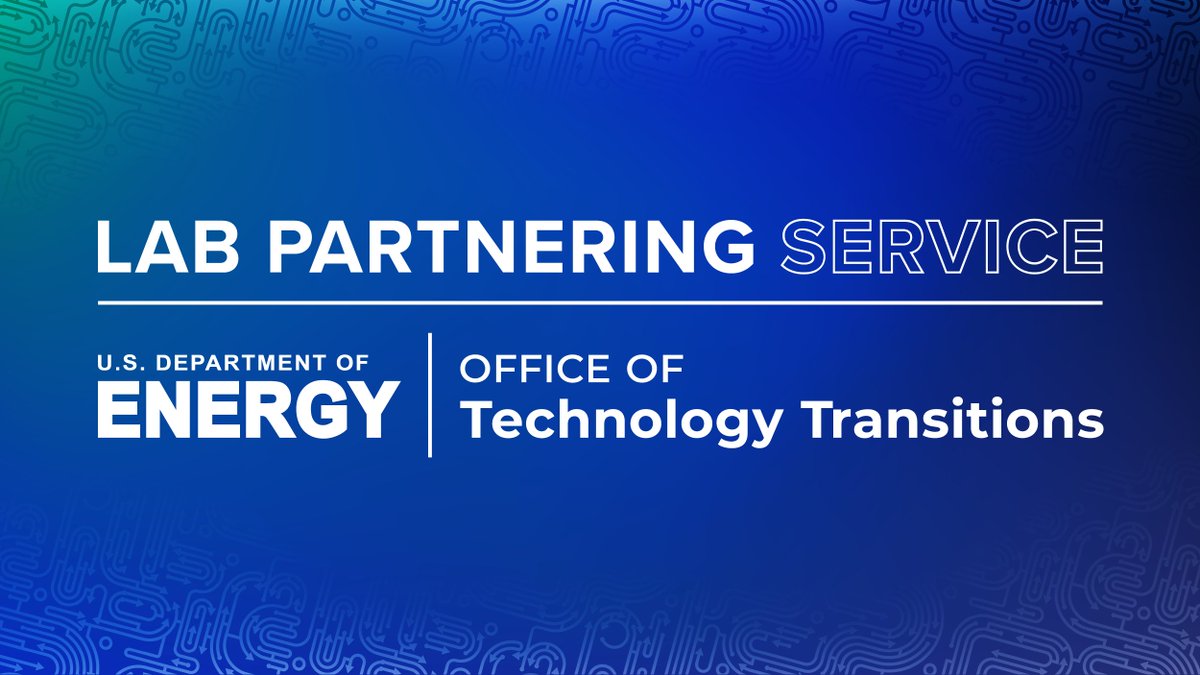 If you’re looking for a new tech to license, look no further than LPS: bit.ly/_LPS. Search thousands of advanced technologies that were developed at National Labs with @ENERGY funding and are now ready for you to take them to market!