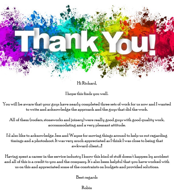 Following works being carried out at a local Grade II listed building, we were delighted to receive the below feedback from the owners. For all enquiries please email: contact@bonsersrestoration.co.uk