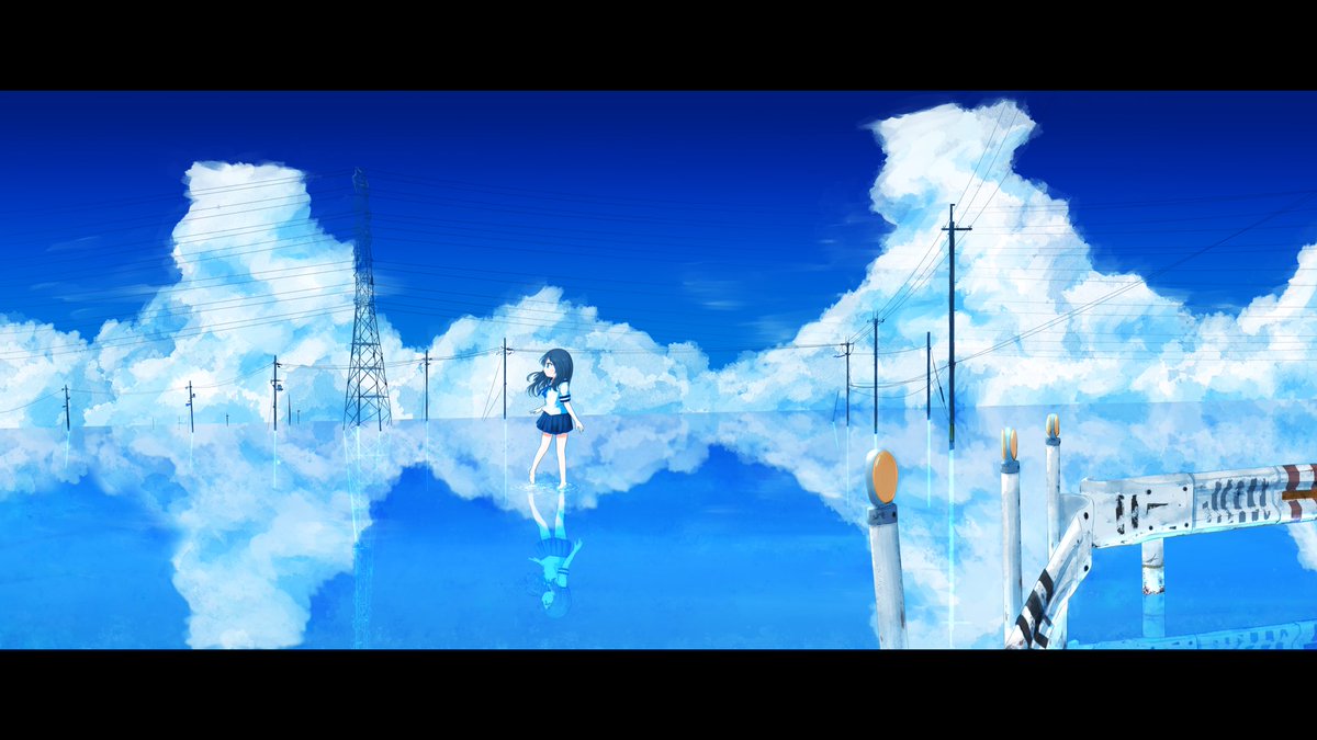 #あなたのあお色の作品を見せてください 