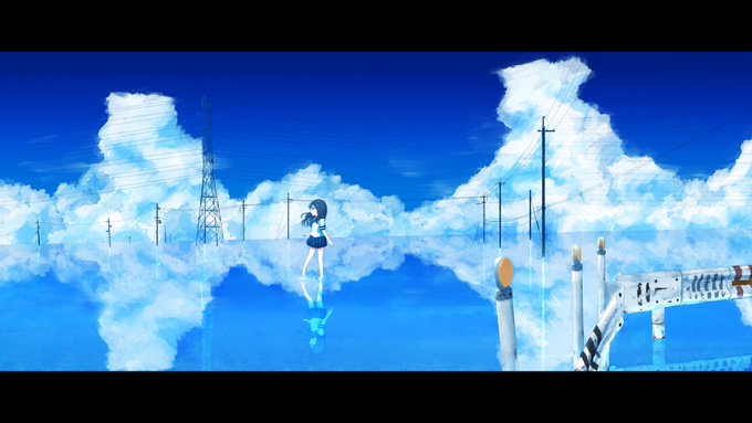 #あなたのあお色の作品を見せてください 