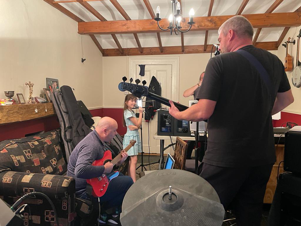 Daughter came to jam with “the band” yesterday evening. She quickly advised us of our many weaknesses. Was super enjoyable and she enjoyed doing some rock classics. <a href="/LifeOfBrianOC/">Brian O'Connell</a>