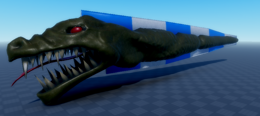 First attempt at texturing something. #RobloxDev #Texturing #Modelling