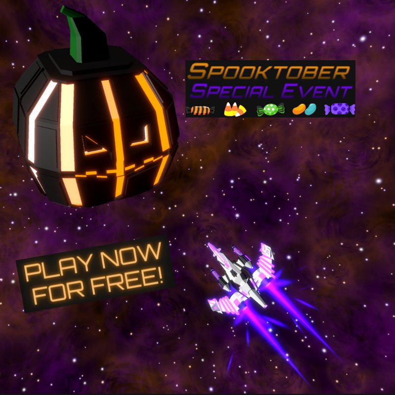 Cadet, scanners picked up a signal in a nearby cluster, but something's not right...It's ancient. Sweep the sector but watch your back; no one else will...

#Spooktober #Halloween #scottishgamesweek #indiegame #gamedev #gaming #Unity #shmup #STG #STG同好会 #MobileGame