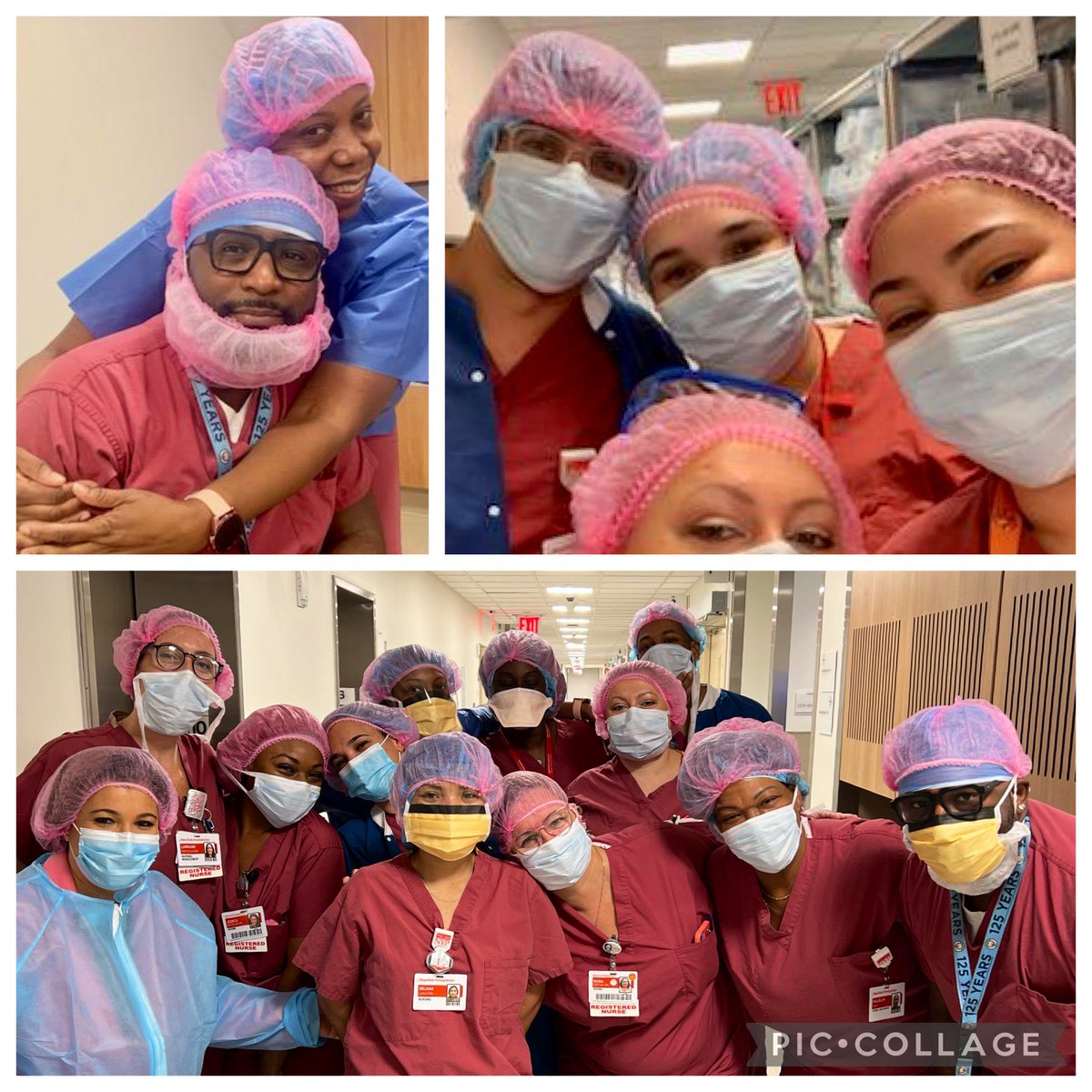 BMH/CCH ORS- Wear it Pink Day 2022! Highlighting the importance of breast cancer awareness, early screening & treatment💞 #pinktober #breastcancercare @Mary_Cassai @ErnestoPMir @nas9096