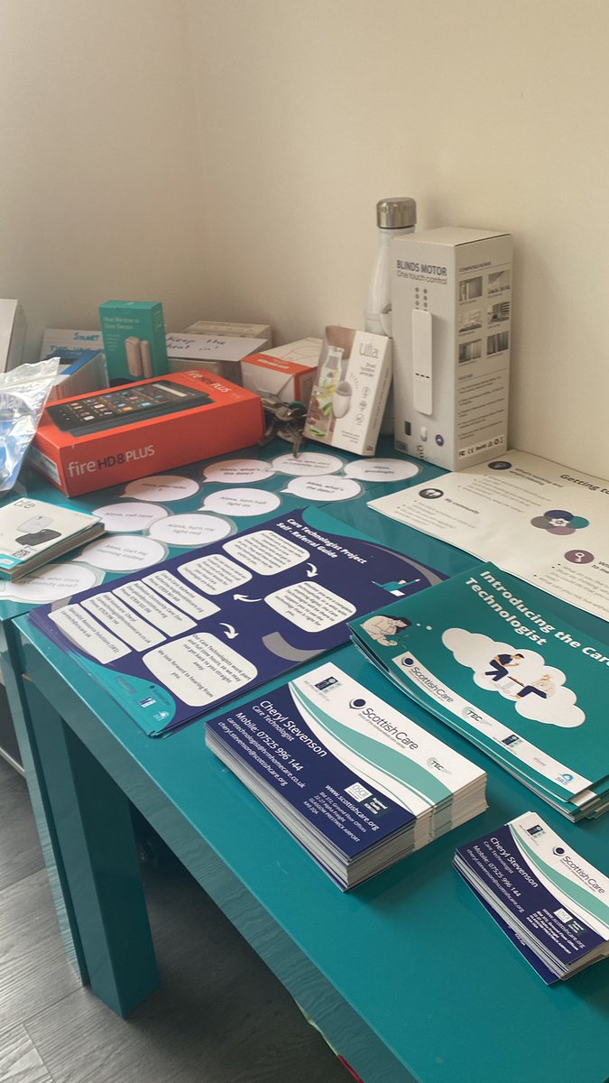 Pop into our Kilmarnock office today between 1.30-3.30pm and learn about what our #CareTechnologist has to offer! #Digital #technology #TechLedCare #CareAboutCare #digitalcare