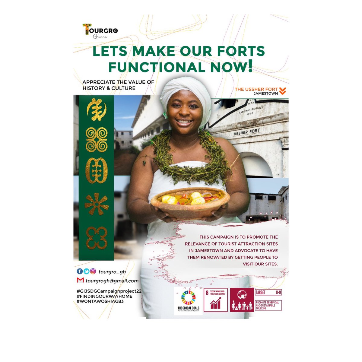 Tourgrogh's tweet photo. In 2015, the United Nations General Assembly officially launched the Sustainable Development Goals. Ghana Institute of Journalism, Ghana's premier Communications instititute, believes that having a sustainable development by 2030 is a collective responsibility. 

{A thread} https://t.co/SLM1vGA9Ba