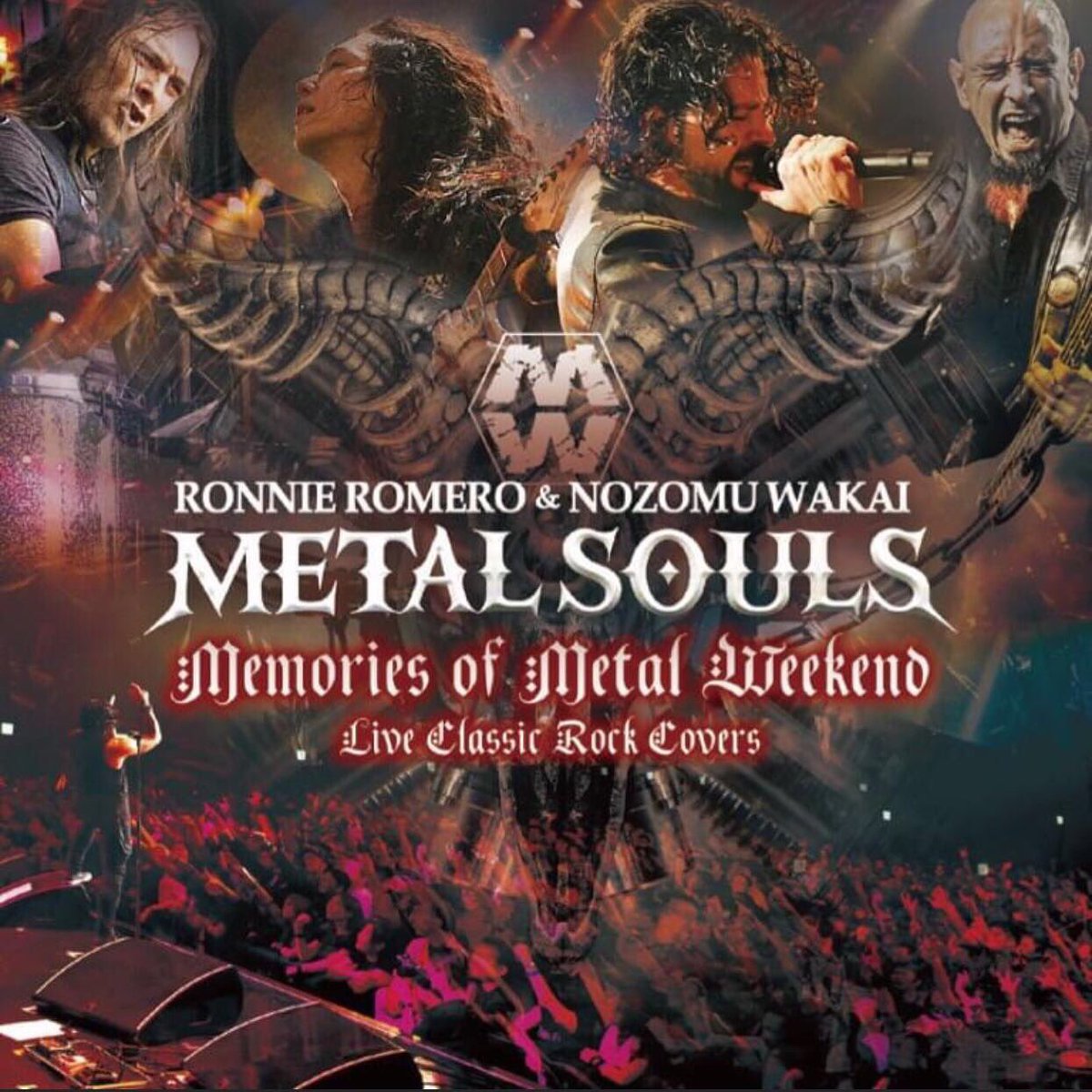Andy_Cobos_'s tweet photo. Last October 21st my first CD/DVD recorded live in Japan was released 🇯🇵 it was at #MetalWeekendFest2019, for me it's a dream come true!!! 🙏🏻🔥🥁

 Thanks to #RonnieRomero #NozomuWakai #JaviGarcia #AyasaDoya for sharing that experience together!
 #Mapex #Meinl #Balbex https://t.co/tipYRFnLvb