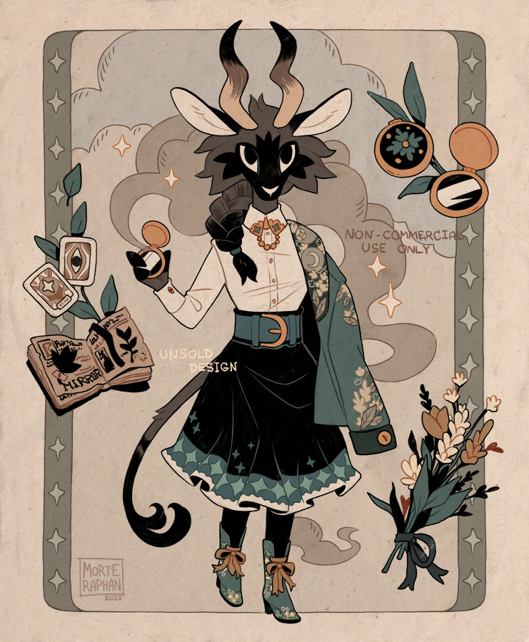 「Mist GoatDesign is open for offers above」|✨ morteraphan ✨のイラスト