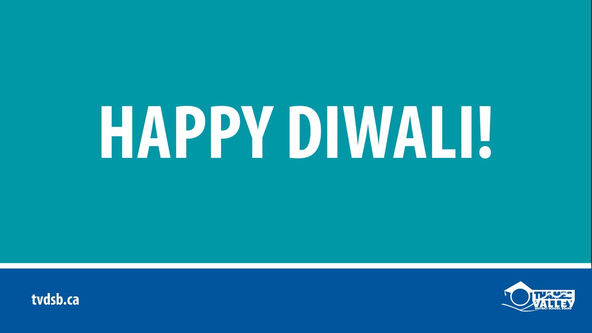 TVDSB's tweet photo. Wishing a happy Diwali to all #TVDSB students, staff and families celebrating across Thames Valley! https://t.co/Dy3W0tmt5c