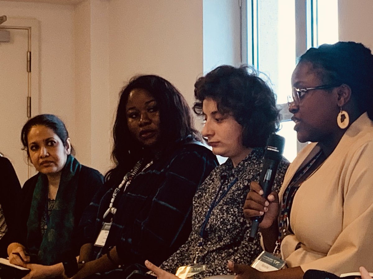 Mireille from @YLabsGlobal in Rwanda works with young people to co-design the support they need and want to support their mental health. Due to #intergeneration trauma from the genocide in the 90s. @gchallenges #GCAM22