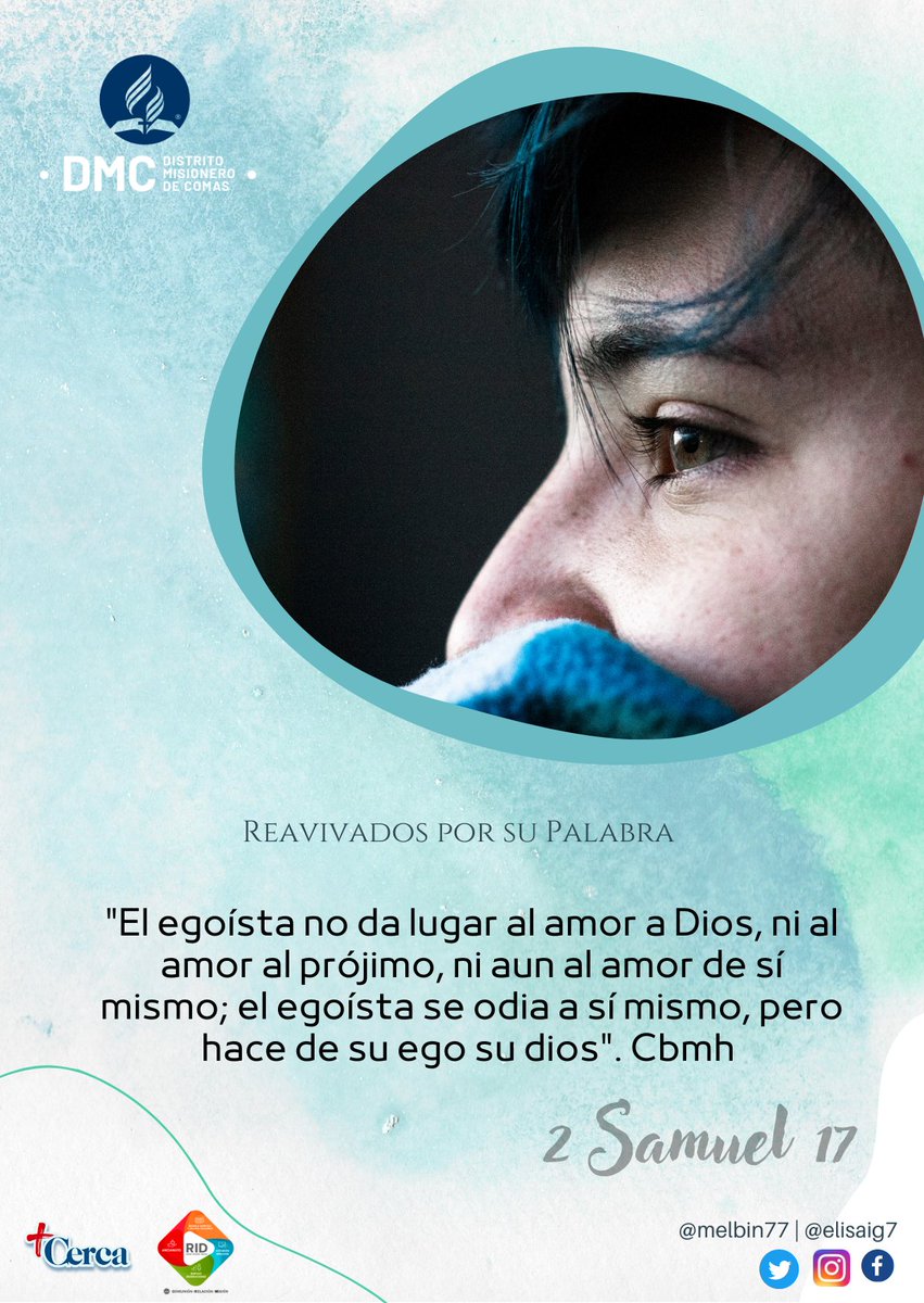 Melbin77's tweet photo. 🙏🏽 Pidamos a Dios que seas nuestro escudo para protegernos de las personas que quieren hacernos daño. Y que no demos consejos que afecten la vida de otras personas.
#2Samuel17
#PrimeroDios #rpsp #YOVOY #DMComas | unadeca https://t.co/ljNY0sk58p