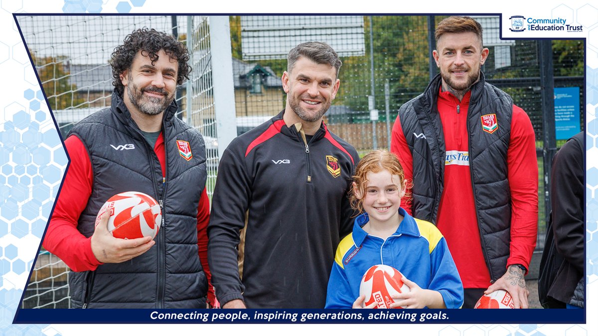 pnecommunity's tweet photo. 🏆 We were delighted to hold our #InspiredBy @WalesRugbyL primary schools tournament last week, won by @St_AndrewsCofE!

We also had Wales players at the event, with #PNECET Preston Centre of Sporting Excellence students supporting the running of the tournament.

#pnefc #RLWC2021 https://t.co/M72DqvQNDo