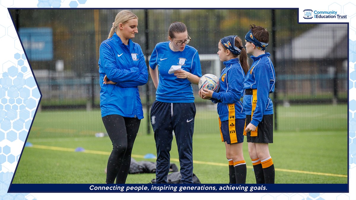 pnecommunity's tweet photo. 🏆 We were delighted to hold our #InspiredBy @WalesRugbyL primary schools tournament last week, won by @St_AndrewsCofE!

We also had Wales players at the event, with #PNECET Preston Centre of Sporting Excellence students supporting the running of the tournament.

#pnefc #RLWC2021 https://t.co/M72DqvQNDo
