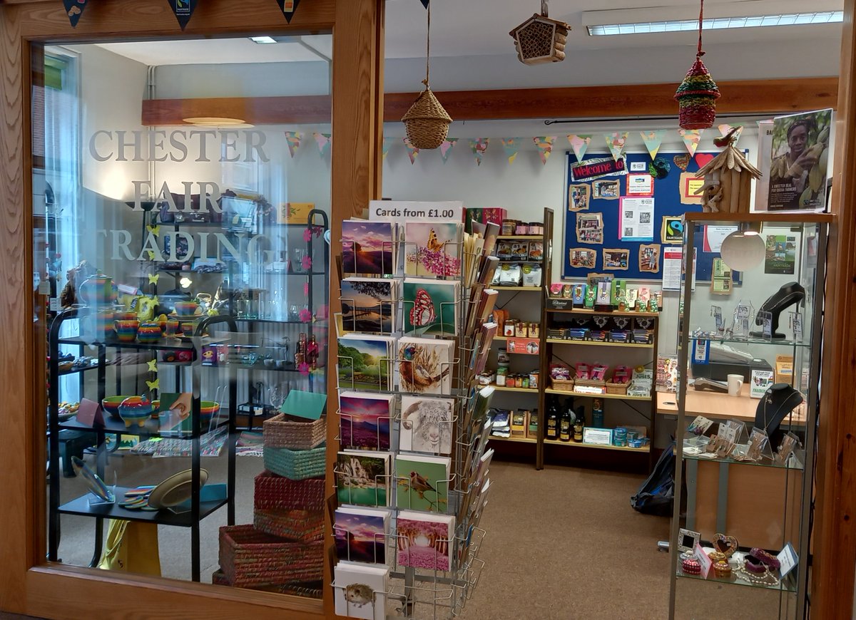 wesleychester (@wesleycentre) on Twitter photo Our <a href="/FairtradeUK/">Fairtrade Foundation</a> shop is open Tuesday 10.00 - 14.30, and Weds to Sat 10.00 - 14.00.
Fairtrade works with farming co-operatives, businesses and governments to make trade fair and help producers earn secure and sustainable livelihoods #fairtrade Our <a href="/FairtradeUK/">Fairtrade Foundation</a> shop is open Tuesday 10.00 - 14.30, and Weds to Sat 10.00 - 14.00.
Fairtrade works with farming co-operatives, businesses and governments to make trade fair and help producers earn secure and sustainable livelihoods #fairtrade