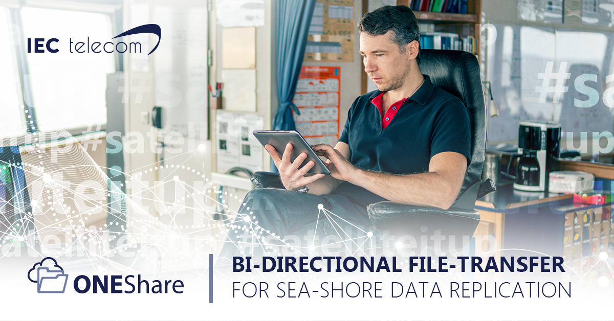iectelecom's tweet photo. With @GTMaritime's #FastNet #datatransfer, #OneShare maximises throughput across #3G, #4G, #LBand & #VSAT. Easily synchronise the registry between #ship & shore without the need for #crew intervention. Call us today to get this #affordable app! https://t.co/wQVwhuoZlr