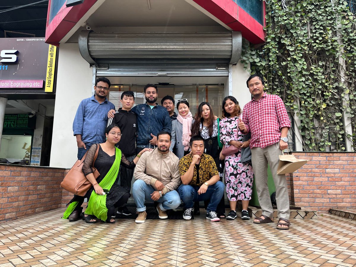 PremTaba's tweet photo. Extended our heartiest congratulations to RGURSF colleague and a very dear friend @SocialSaikia who got selected as DSP in Assam Police. Wish him exemplary work in the services.

Also felt bittersweet emotions as we said farewell to him today. https://t.co/uYPZKYf9d6