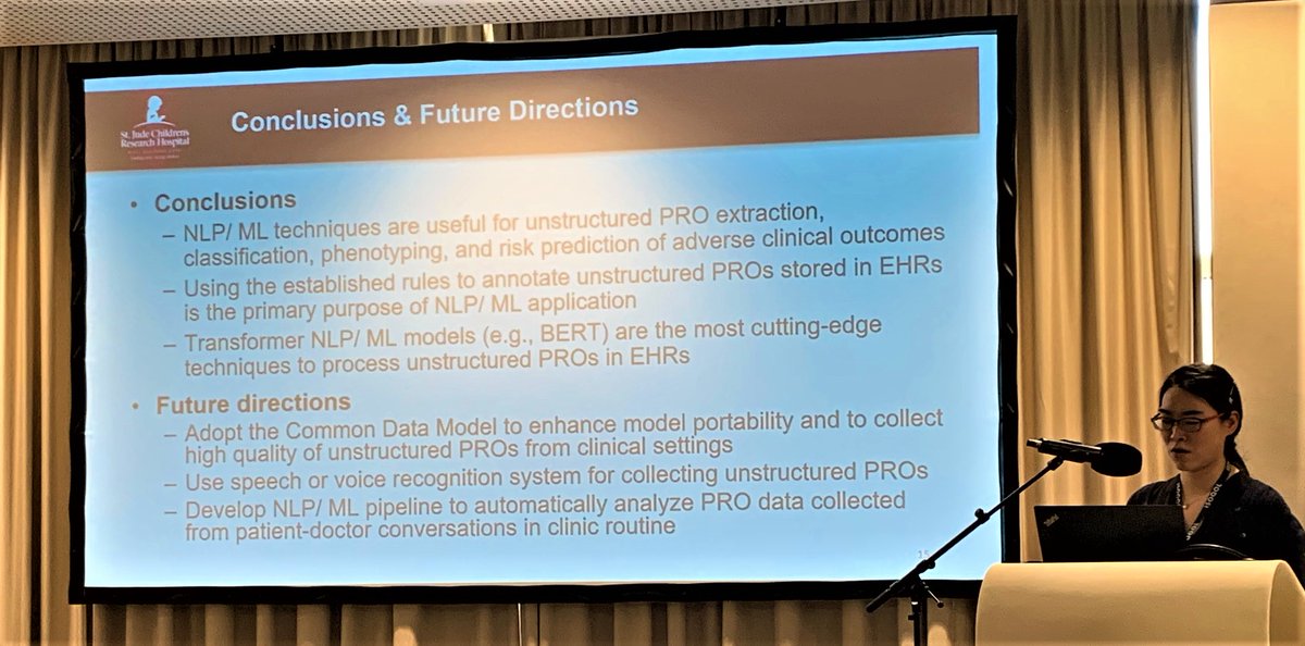 I-Chan Huang (@ichanhuang1) on Twitter photo Jin-ah summarized the usefulness of AI technology in handling unstructured symptom data stored in EHRs for clinical care during the 2022 ISOQOL Annual Conference in Prague. What an impressive talk on novel AI-PROs research! <a href="/jinah7/">Jin-ah Sim</a> <a href="/IChanHuang1/">I-Chan Huang</a> @ISOQOL2022 #ISOQOL #StJudeResearch Jin-ah summarized the usefulness of AI technology in handling unstructured symptom data stored in EHRs for clinical care during the 2022 ISOQOL Annual Conference in Prague. What an impressive talk on novel AI-PROs research! <a href="/jinah7/">Jin-ah Sim</a> <a href="/IChanHuang1/">I-Chan Huang</a> @ISOQOL2022 #ISOQOL #StJudeResearch