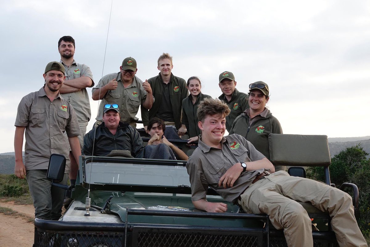 Ulovane's tweet image. Mastering new skills as an apprentice guide! During your training at Ulovane, you have the opportunity to operate on Amakhala Game Reserve as a guide, dealing with sightings, other guides, and the conservation team. ulovane.co.za/2022/10/24/ulo…

#ulovane  #guideskills #FGASA