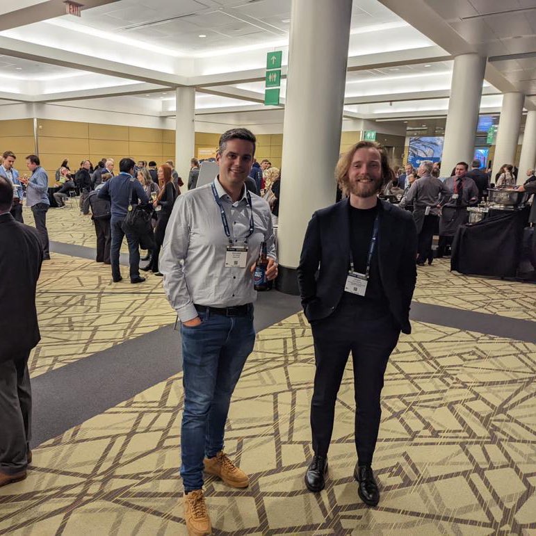 NLinBoston's tweet photo. The 🇳🇱 delegation has arrived in Boston! Looking forward to showing this group of innovators around the Boston medtech scene starting with @MedTechCon! #ETiHBoston #AdvaMed 🩺 https://t.co/5ZscVNzqfq
