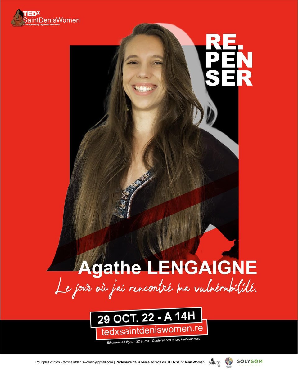 TEDxSDWomen's tweet photo. La cinquième édition approche à grands pas ! Nous sommes à une semaine du jour J.
Avez-vous pris votre place ? 🤩 https://t.co/0nBUlT5Gql…

#TED #TEDx #TEDxWomen #TEDxSaintDenisWomen
#LaReunion #SaintDenis974 https://t.co/IKnnFggo6O