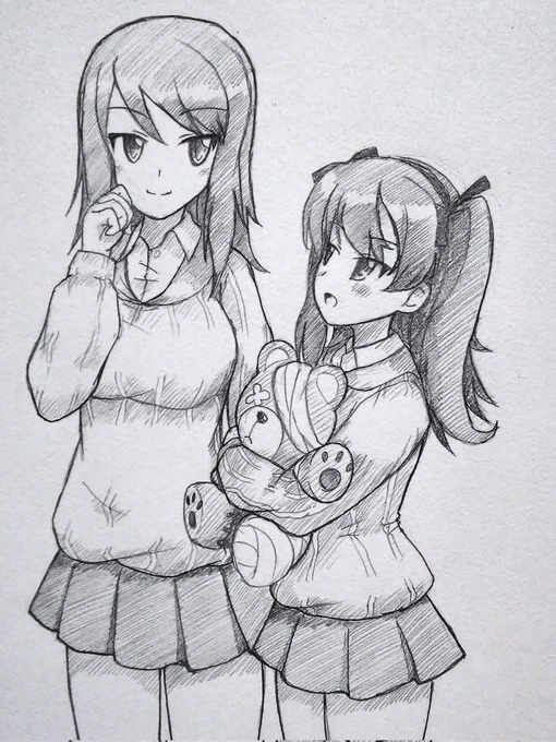 愛里寿誕生日おめでとう!とりあえずいつもの過去絵ですが新しいの描いてます……今しばらく(^-^;) 