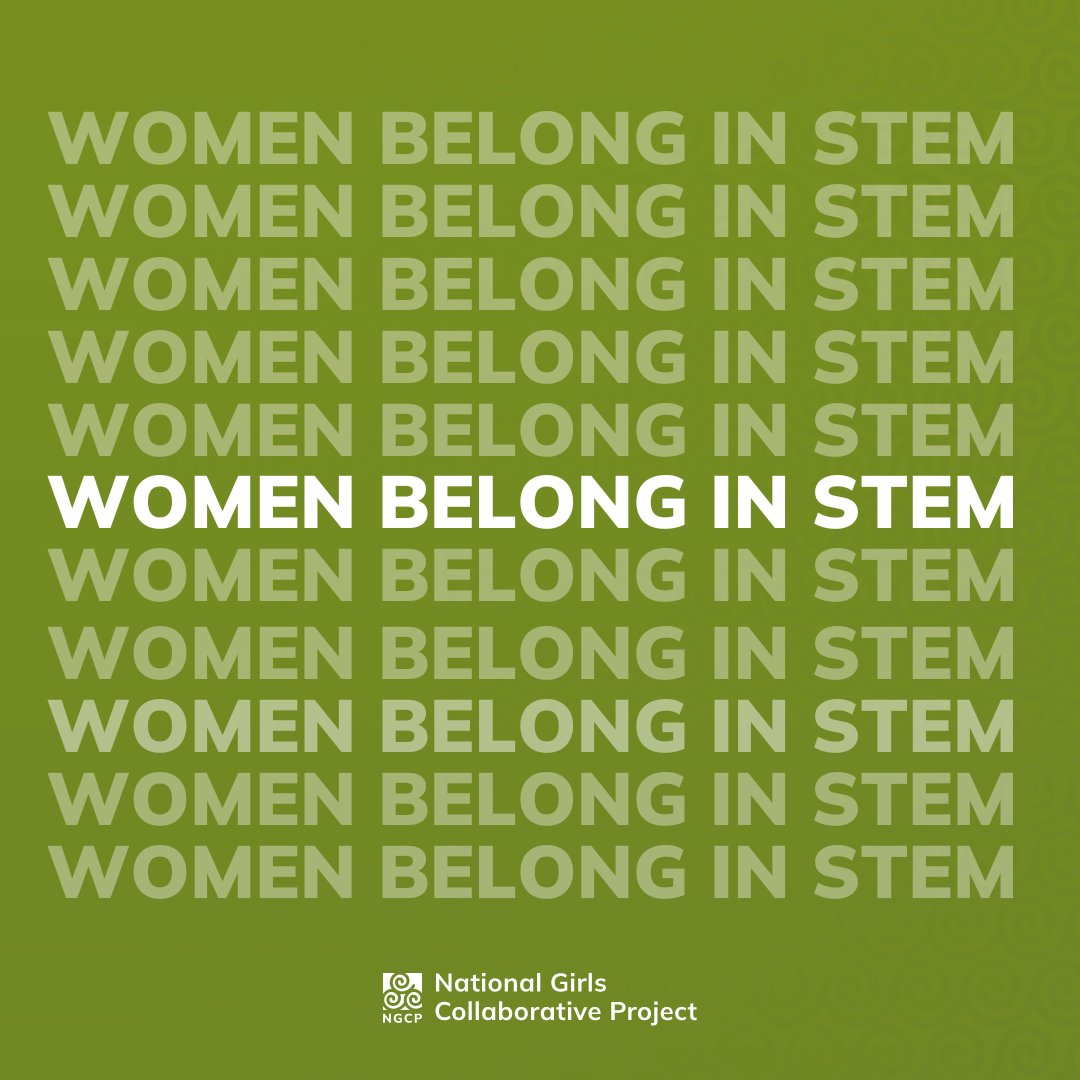 #MondayMotivation: Advancing gender equity in science and technology is essential for a better future. #WomenInSTEM #GenderEquity #GirlsLeadSTEM #NGCP20