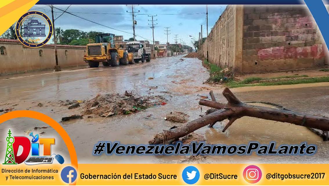 DitSucre's tweet photo. #DeInteres | Atención El Gobierno Bolivariano de #Sucre realiza seguimiento cercano a las afectaciones por lluvias, en diferentes zonas del estado Sucre.
📍Comunidad #LaMatica
📍Comunidad #LasTerrazas
@GPintoVzla
#VenezuelaVamosPaLante https://t.co/GdxTz1fMvo