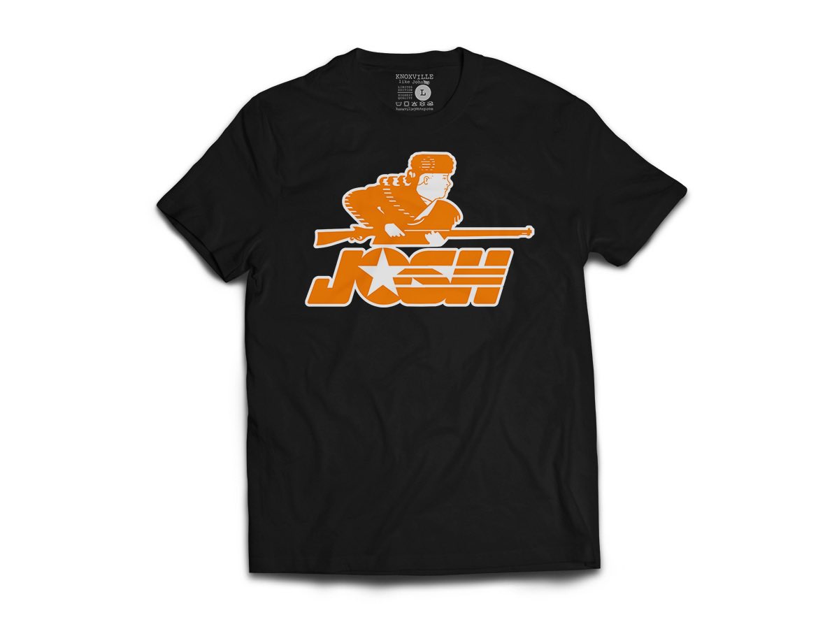 KnoxvilleLike's tweet photo. *** GIVEAWAY ***

The boys are 7-0 so we might as well celebrate! We’ll give someone who follows us and retweets this tweet a Josh shirt 👀

Winner picked Friday! LFG 🍊🍊🔥🔥 https://t.co/iCKJRoqAhF