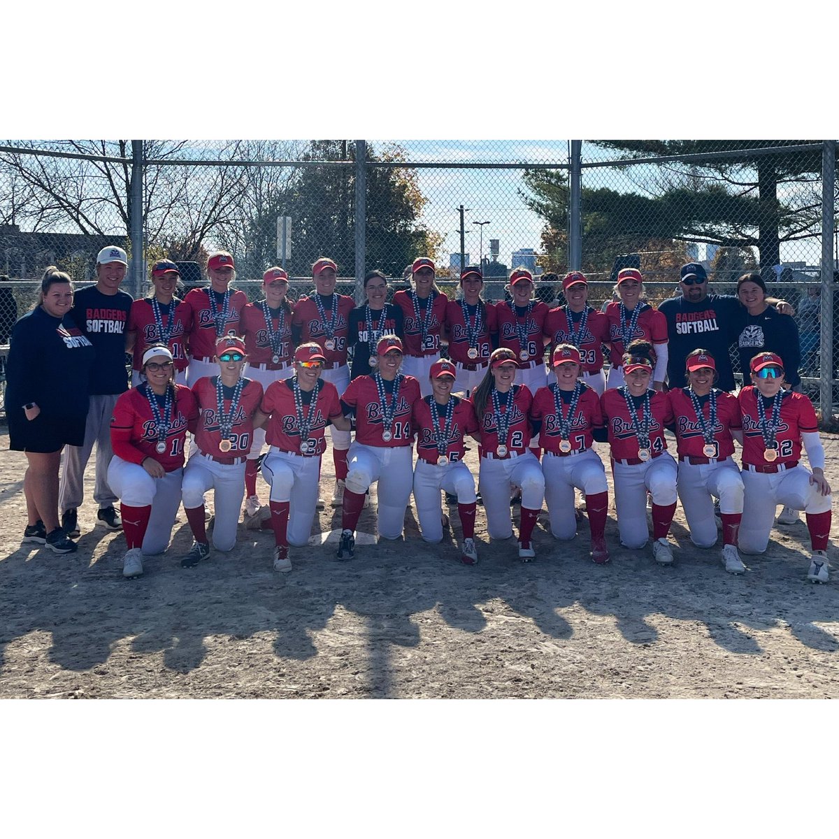 Ontario University Softball (@ous_softball) on Twitter photo Your 2022 OUS Championship medalists
🥇 <a href="/QueensFastpitch/">Queen's Fastpitch</a>
🥈 @uwosoftball
🥉 <a href="/BadgerWSoftball/">Brock W Softball</a>
A big thank you to <a href="/LaurierSoftball/">Laurier Softball</a> for hosting a first-class event this weekend.
Congratulations to our medalists & to all teams on the completion of a successful 2022 season. Your 2022 OUS Championship medalists
🥇 <a href="/QueensFastpitch/">Queen's Fastpitch</a>
🥈 @uwosoftball
🥉 <a href="/BadgerWSoftball/">Brock W Softball</a>
A big thank you to <a href="/LaurierSoftball/">Laurier Softball</a> for hosting a first-class event this weekend.
Congratulations to our medalists & to all teams on the completion of a successful 2022 season.