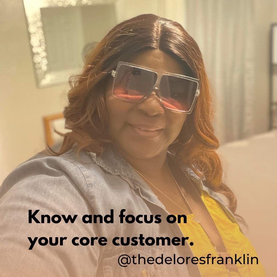 AskDelores's tweet photo. Know and focus on your core customer.

Identify your niche and focus your marketing strategy directly on them. 

Know that everyone is not your target market. However; marketing to your core customer who is looking for your solution to their biggest problem. https://t.co/XY4NK9pHYE