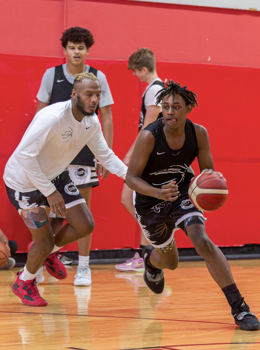 Coaches 🚨🚨 BAH Notes @FEAACamp 2026 6’4” SG Jermal Jones Jr @JermalJonesJr0 of @BCABoysBball has Power 5 written all over him! Strong Athletically gifted, shoots the long ball and coachable. Special!! @PaulBiancardi @bigsmoove07 @RussHoops @Cassidy_Rob @TiptonEdits