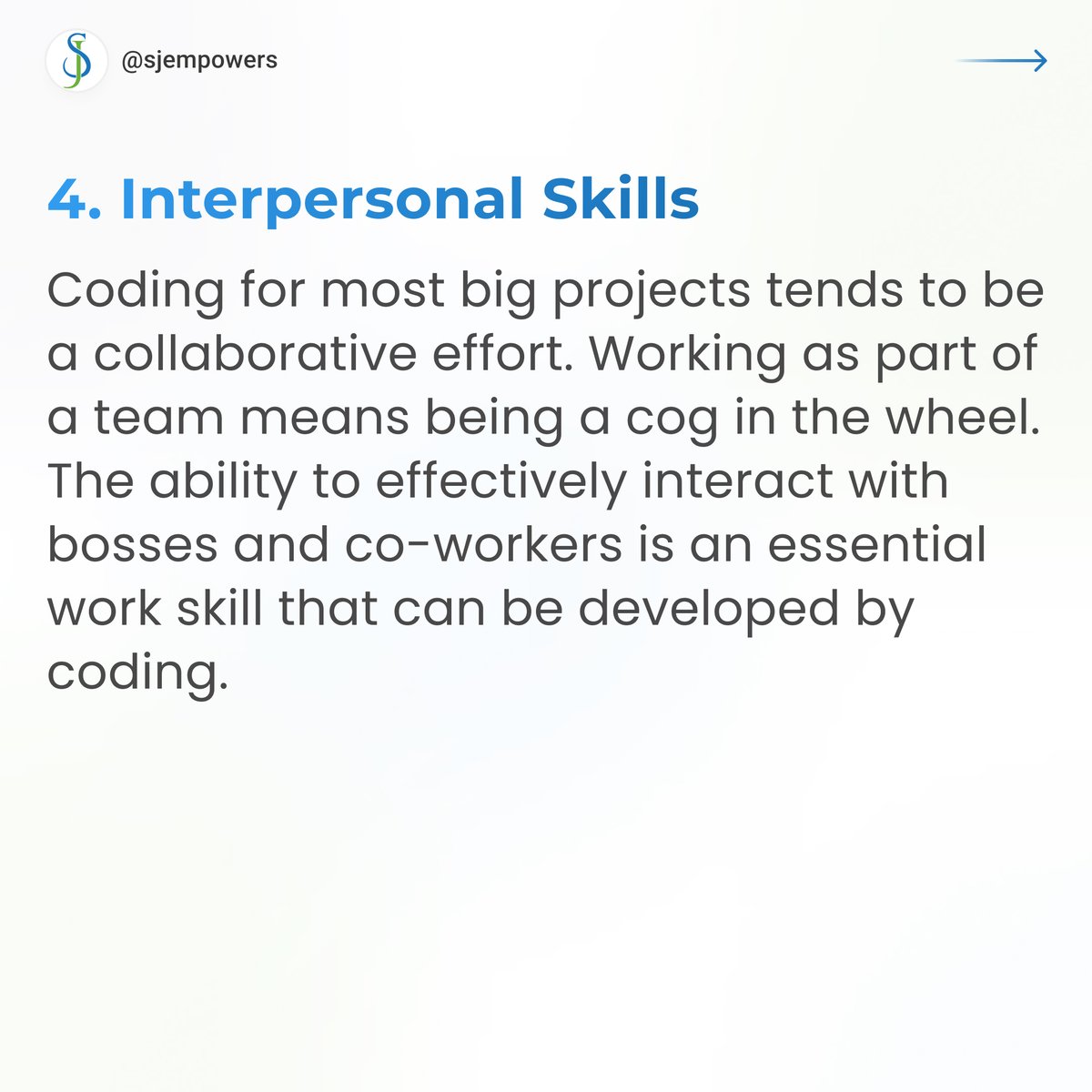 EmpowersSj's tweet image. #programmingbenefits #developerlife #phpprogramming #typescripts #likeandfollow #share #sjempowers