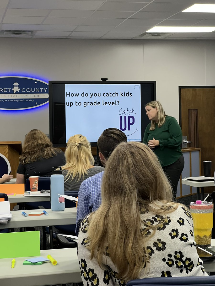 As we “move forward” post C… the big question to answer is “how do we catch kids up to grade level?”  Spoiler alert - it’s about the strategies!! <a href="/annabrooks05/">Dr. Anna Brooks</a> <a href="/jody_mcclenny/">Jody McClenny</a>